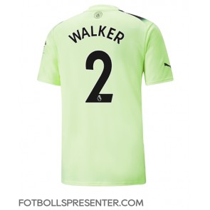 Manchester City Kyle Walker #2 Tredje Matchtröja 2022-23 Kortärmad